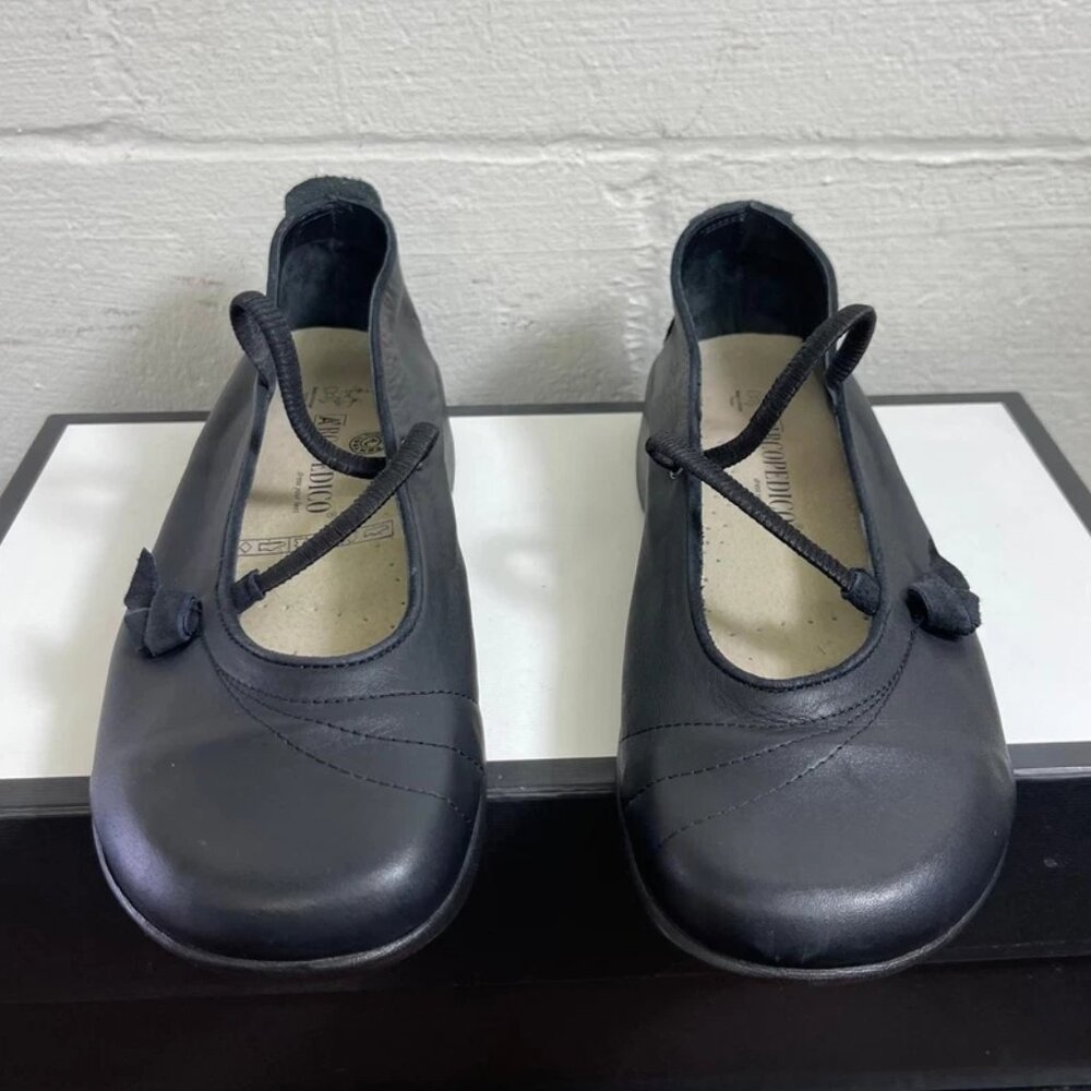 Arcopedico Victoria Mary Jane Black Leather Comfort Shoes Women's 41 EU/9‎ US